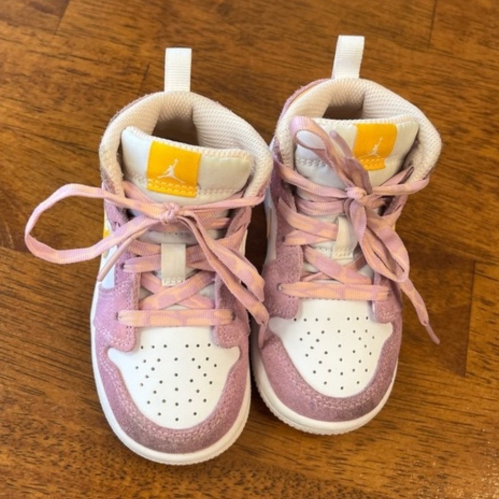 Nike Toddler Jordan 1 Mid SE Arctic Pink